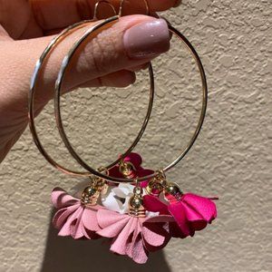 Earrings hoops palatinate 24k gold